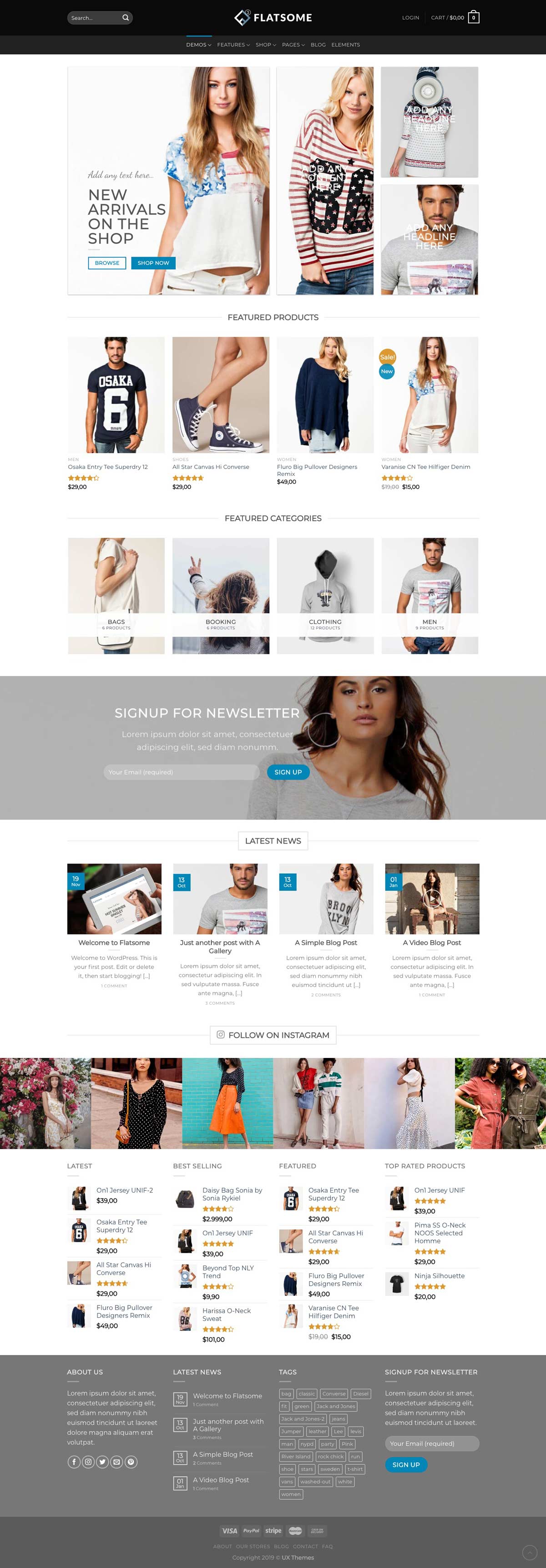 medical web design sample